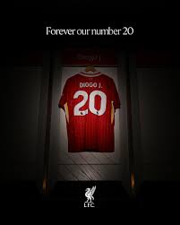 “Forever our number 20” – Liverpool honour Diogo Jota, retire his jersey