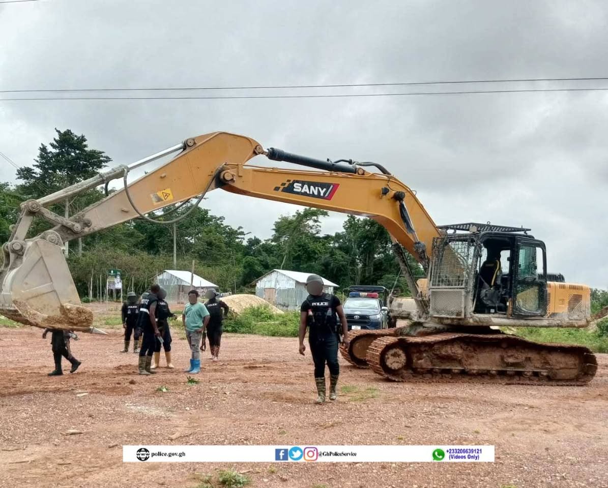 7 suspected illegal miners arrested at Abora