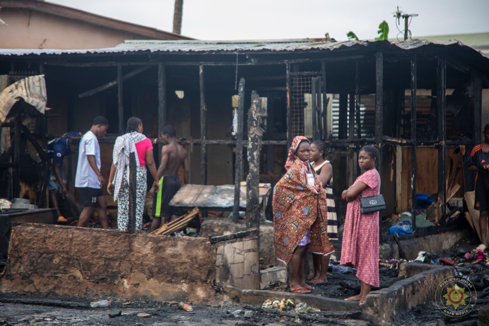 No baby died in Madina Ritz Junction fire outbreak on Tuesday – GNFS clarifies