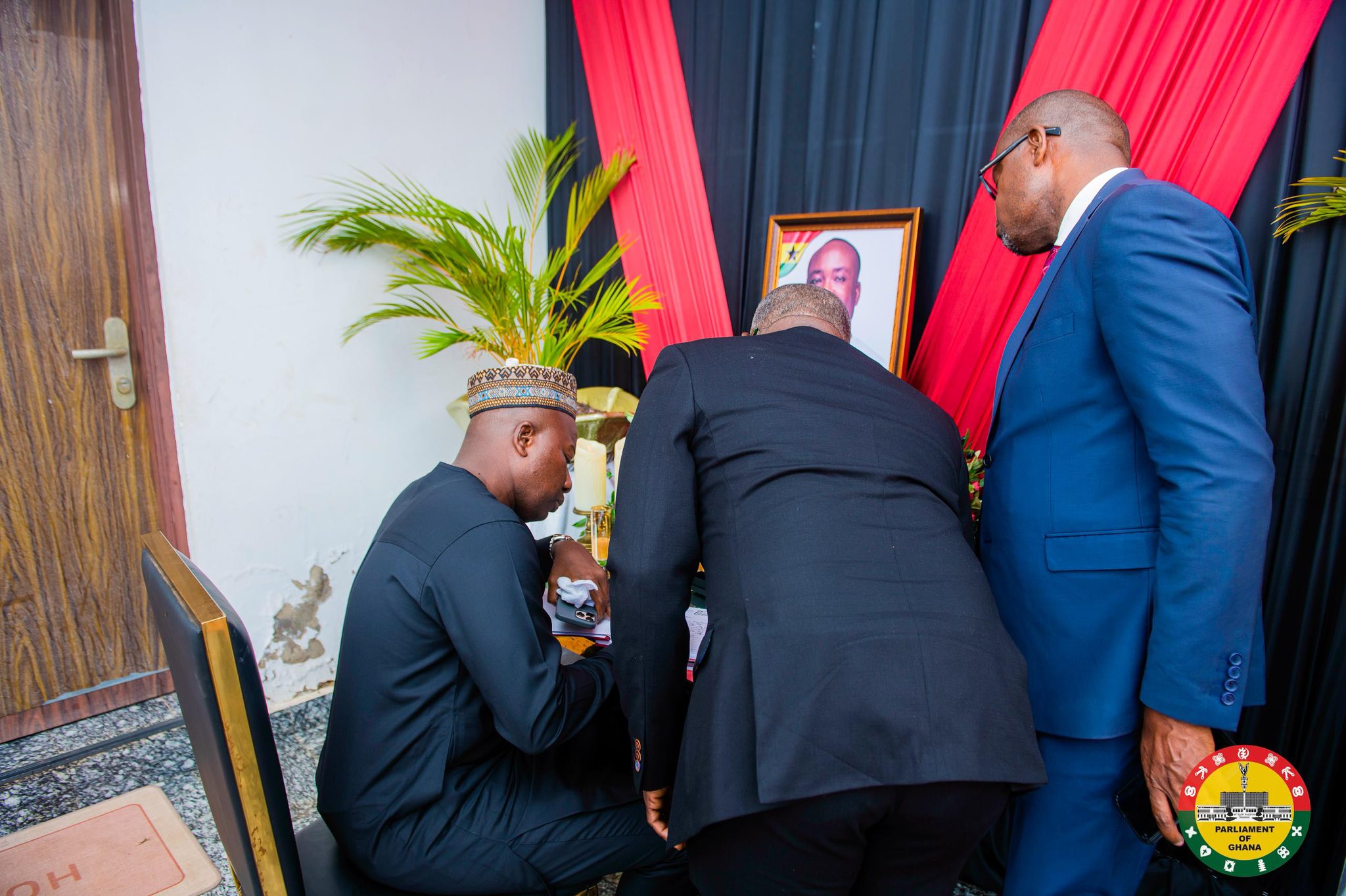 Parliamentary leadership commiserates with family of the late Ernest Kumi