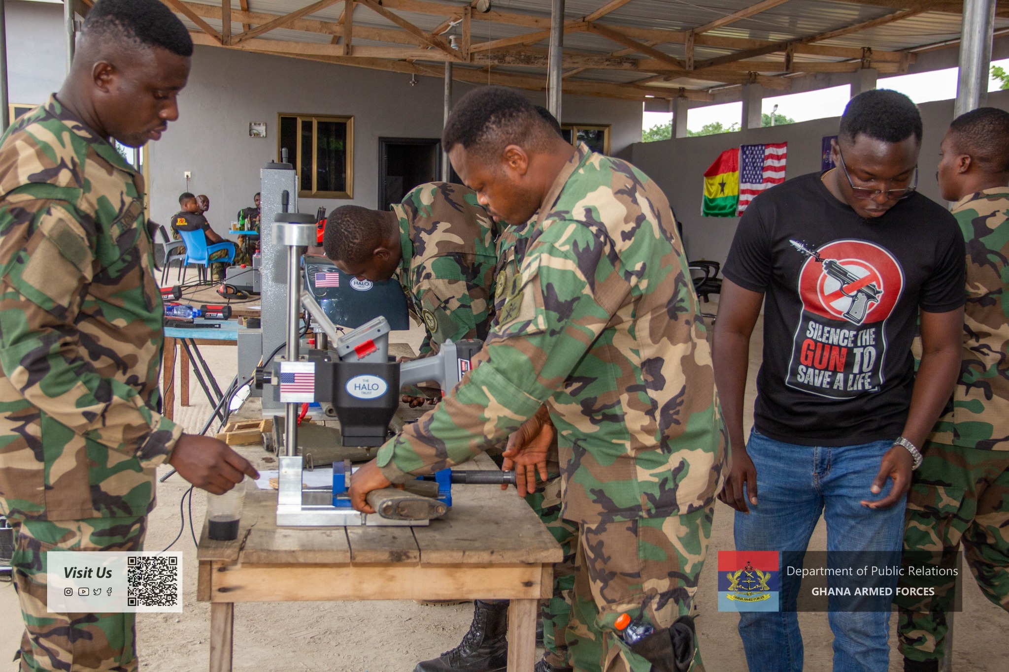 GASAE, HALO Trust conclude Weapons Marking and Registration Course 1/25
