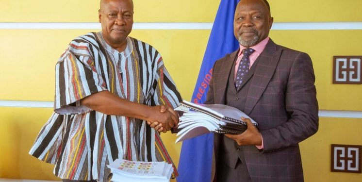 President Mahama hands over election violence report to AG for legal review