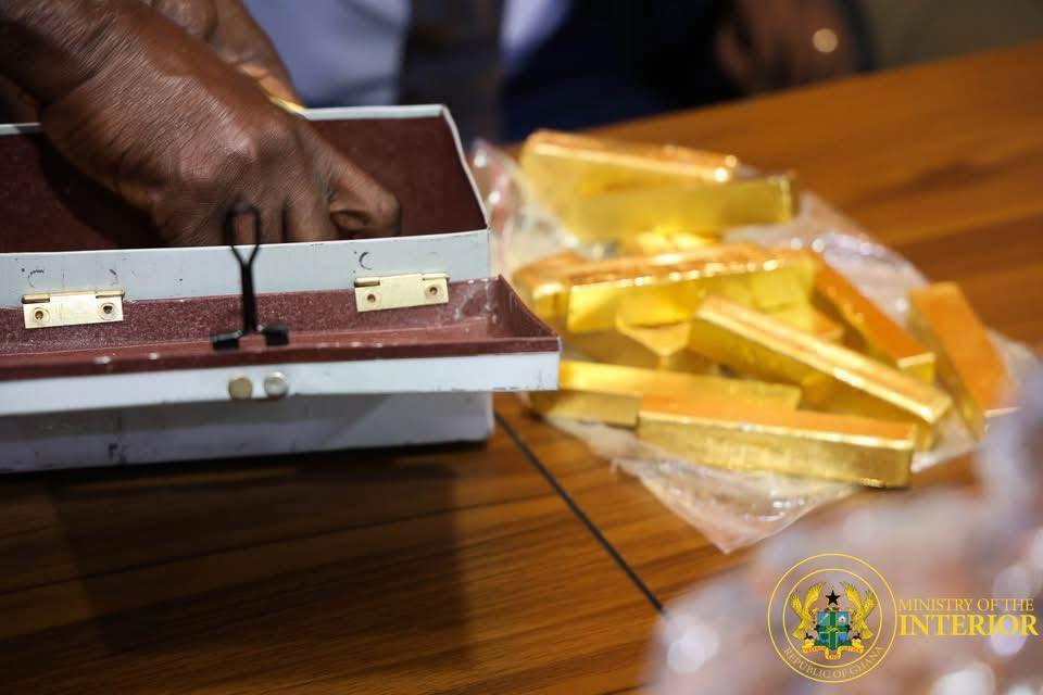 GoldBod receives 17 seized gold bars worth $1.7m from NACOC