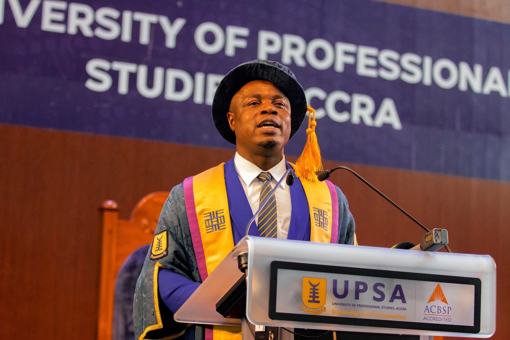 UPSA VC apologises to student mistreated by task force over dress code