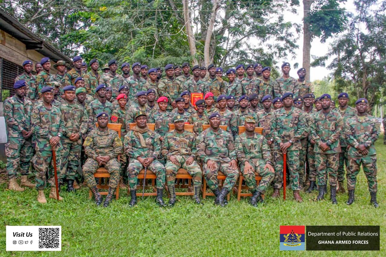 YOC, BNTC 1-25 closed at Jungle Warfare School at Akim Achiase