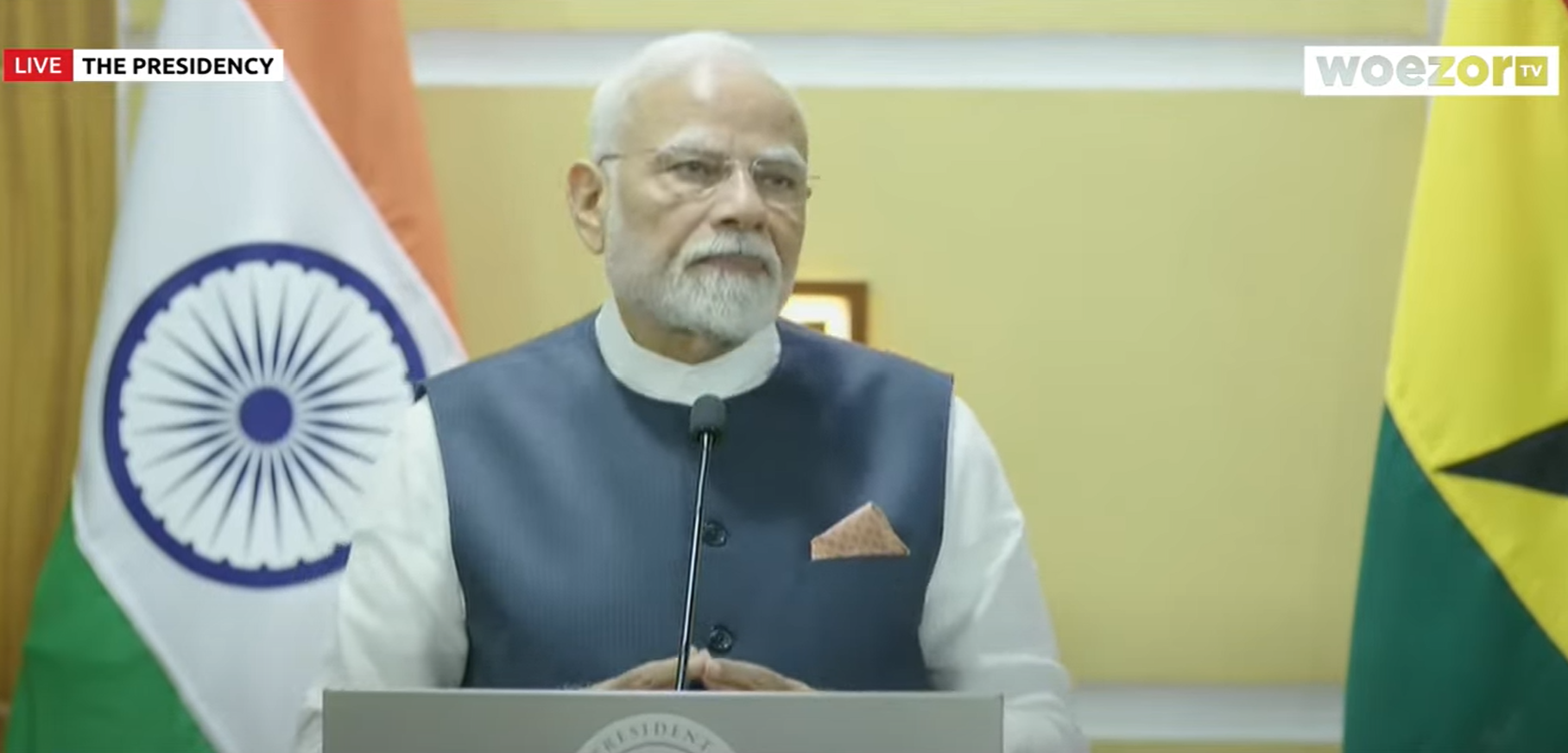 VIDEO: President Mahama, Indian PM Narendra Modi hold joint presser