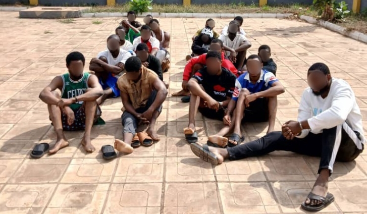 39 people arrested in crackdown on cybercrime networks in Accra