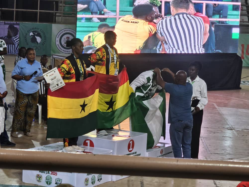 Ghana’s Golden Arms grabs 53 medals at 14th African Armwrestling Championship