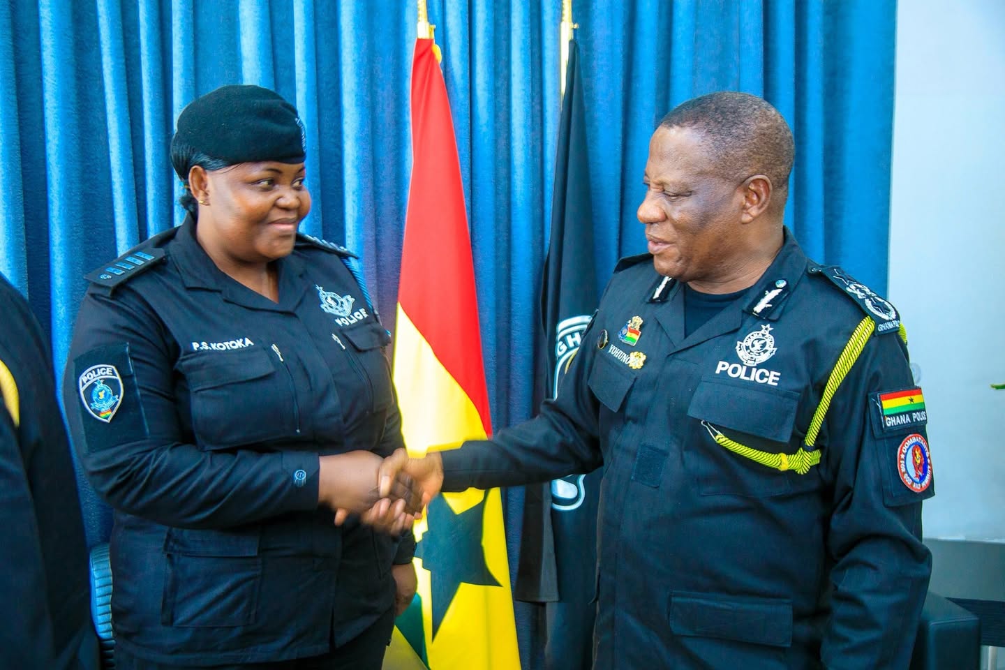 IGP promotes 2 officers who foiled fuel tanker robbery attempt