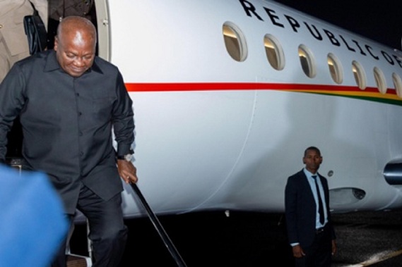 President Mahama resumes formal duties, leaves for Japan, Singapore