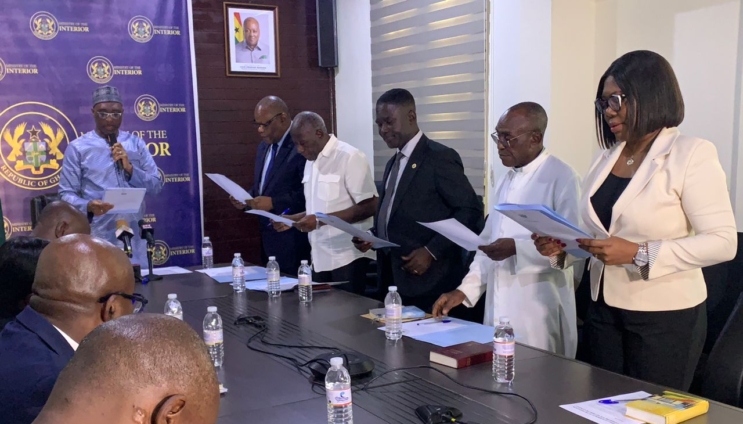 Gov’t sets up mediation committee to resolve Gbenyiri conflict in a month