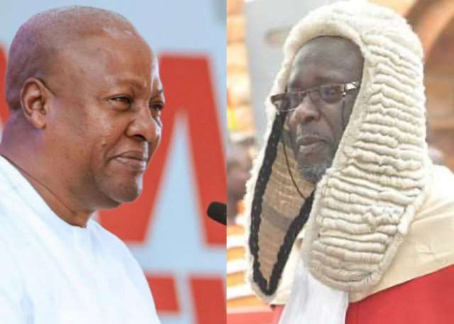 PLAYBACK: President Mahama swears in Baffoe-Bonnie as Chief Justice