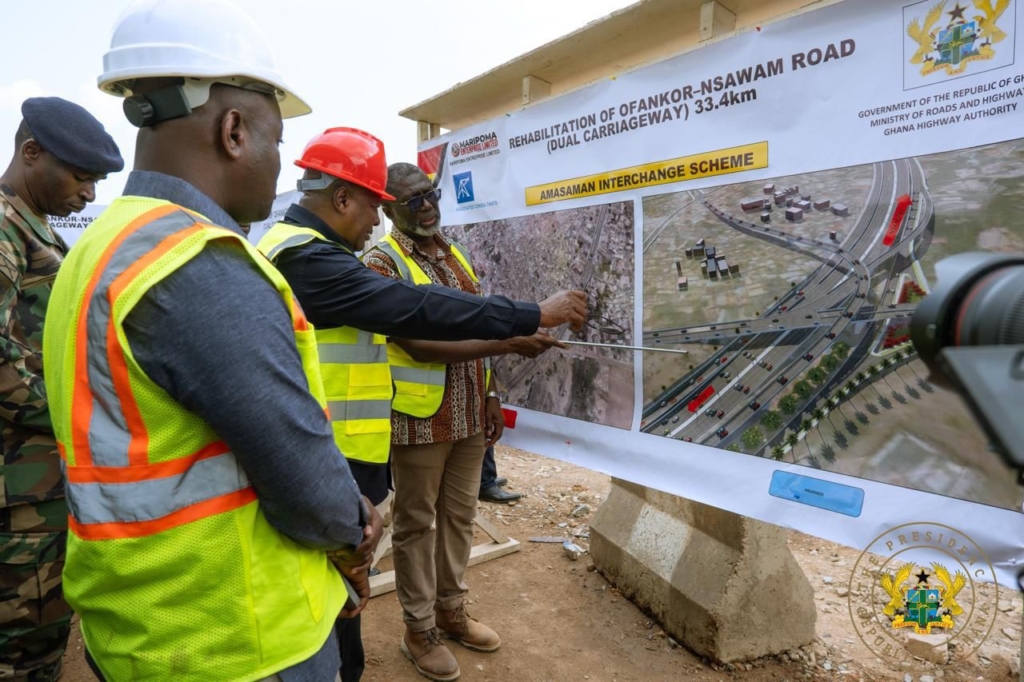 I won’t accept excuses if you miss June 2026 completion deadline – President Mahama to Ofankor–Nsawam road contractor
