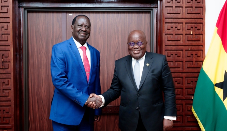 “I extend my deepest condolences to Kenyans” – Akufo-Addo on Odinga’s death