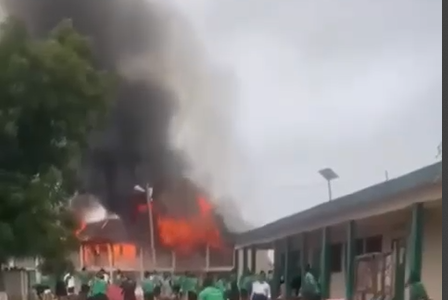 Kwapong Nursing Training College destroyed by fire