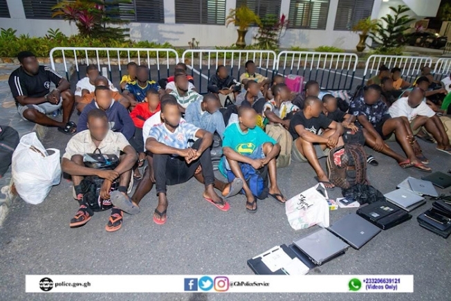 Police rescue 57 Nigerians from human trafficking syndicate in Tema; arrest five