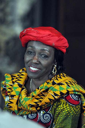 Fmr First Lady Nana Konadu Agyeman-Rawlings laid to rest 