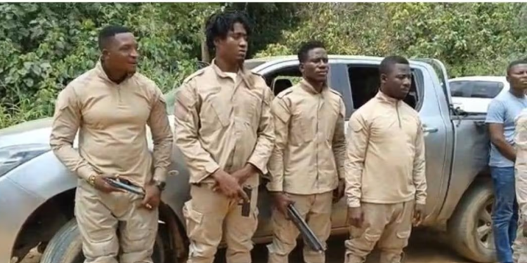 National Security operative sacked for involvement in galamsey