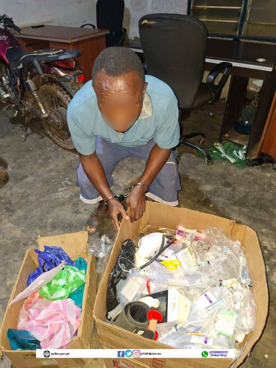 B/E: Man arrested for operating unlicensed clinic for 11 years at Yeji Zongo
