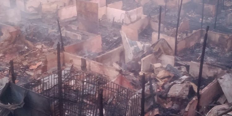 Fire outbreak at Dansoman market kills 8-year-old girl