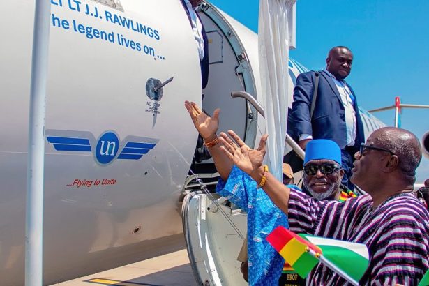 Late J.J. Rawlings named after United Nigeria Airlines