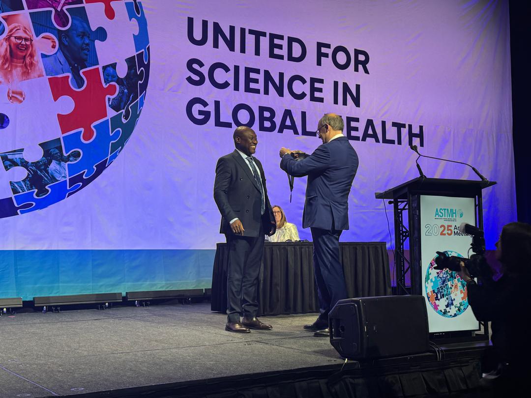 Prof. Gordon Awandare honoured with 2025 Bailey K. Ashford Medal for distinguished work in Tropical Medicine