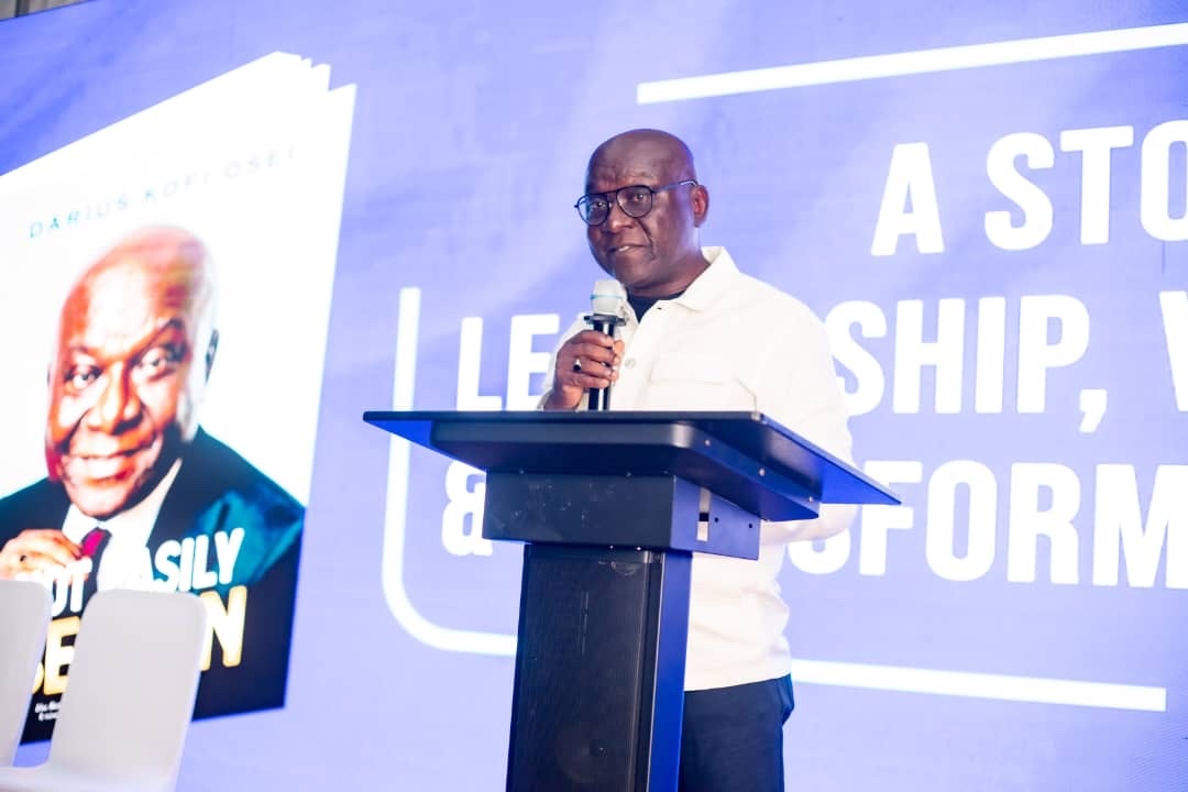 Dr. Darius Osei’s memoir titled “Not Easily Beaten” launched
