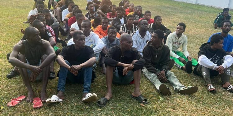 48 suspected online fraudsters arrested in Dawhenya