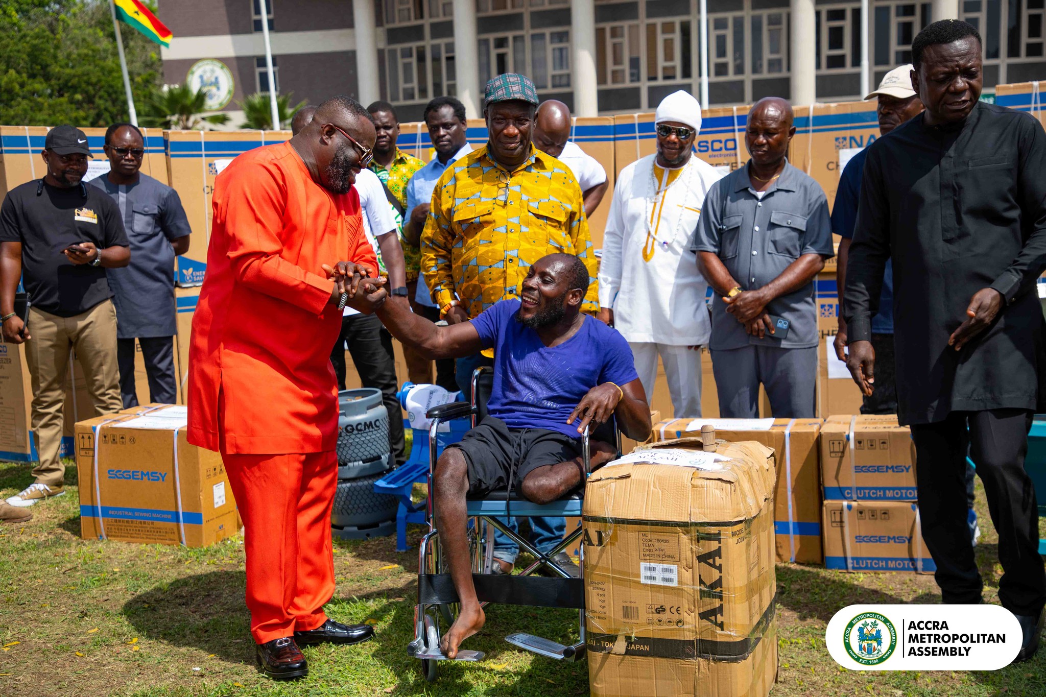 88 PWDs receive tools, start-up capital worth over GHS300,000 from Accra Mayor
