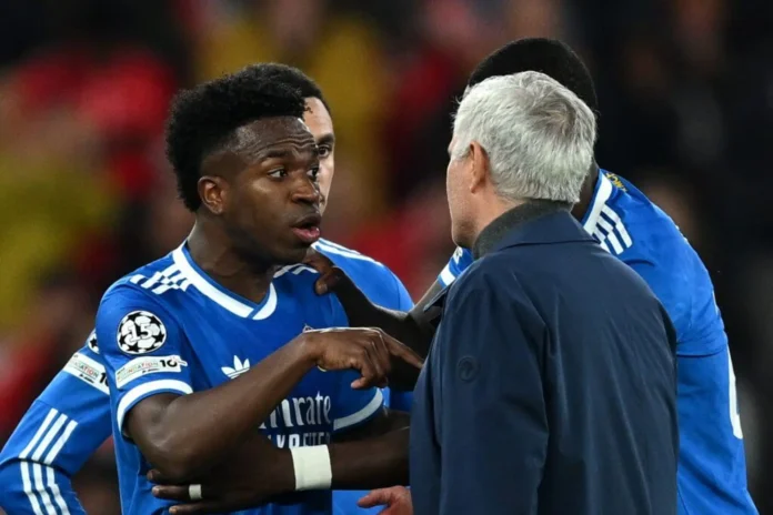 Champions League: Chaos mars Real Madrid-Benfica game after Vini Jr alleges racist abuse