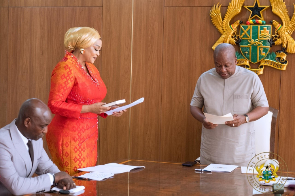 Kalsoume Sinare Baffoe sworn in as Ghana’s Ambassador to Spain