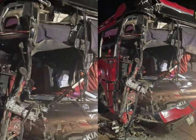 10 die in fatal crash on Accra-Kumasi road after wrongful overtaking