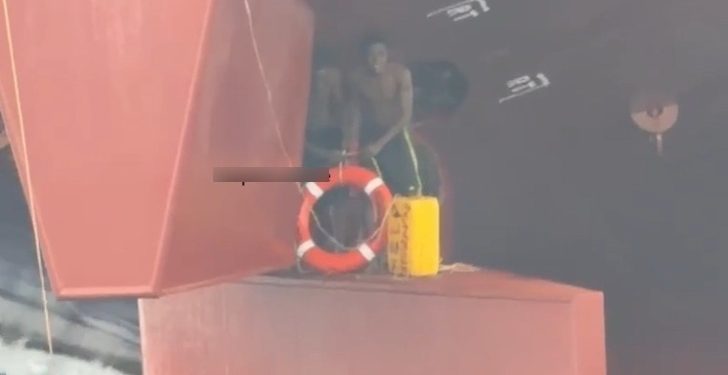 Ghana Navy rescues seven stoneways from a Belgian-flagged crude oil tanker