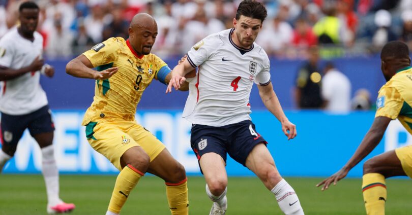 Ghana has good players, they were very compact – England’s Rice after World Cup clash