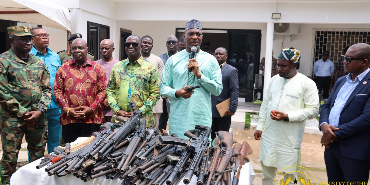Ghana to hold its 8th firearms destruction ceremony on July 9 – Interior Minister