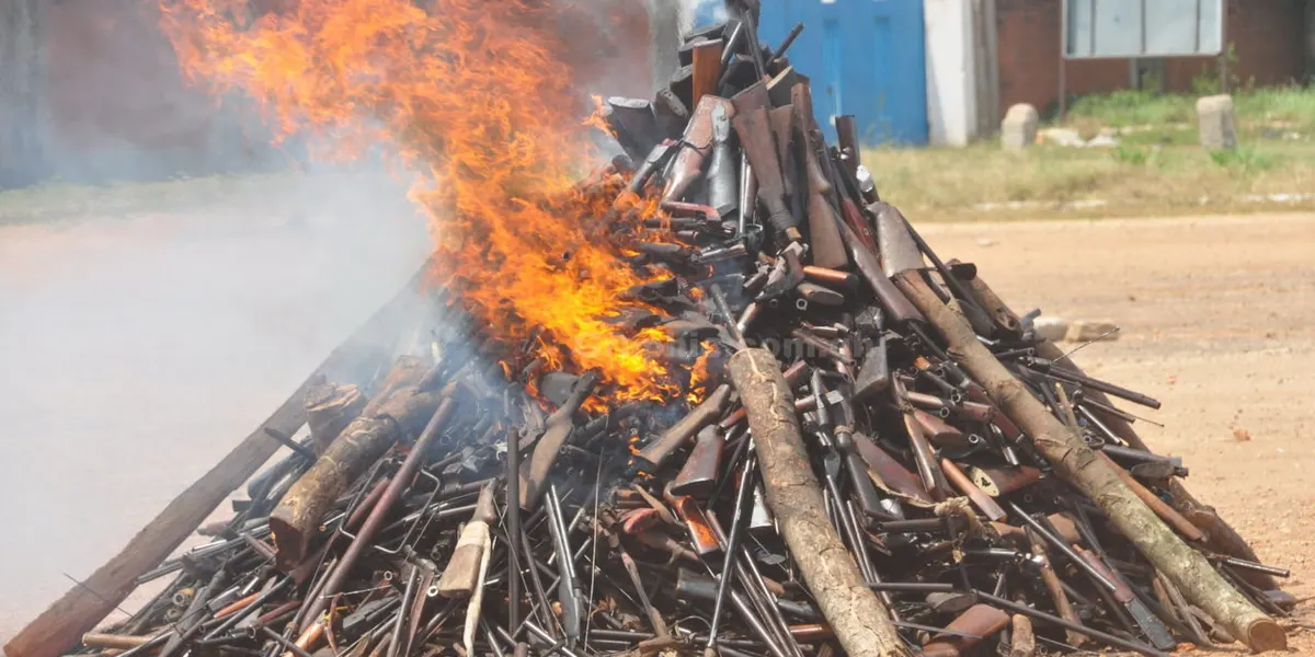 Over 2k weapons collected, seized under Gun Amnesty Programme to be destroyed