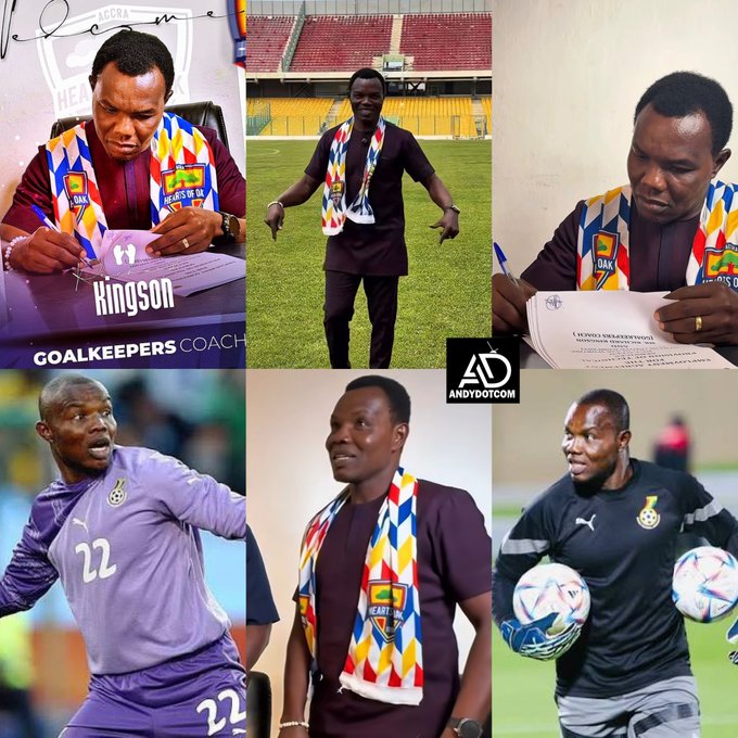 Richard Kingson now Hearts of Oak’s goalkeepers’ coach