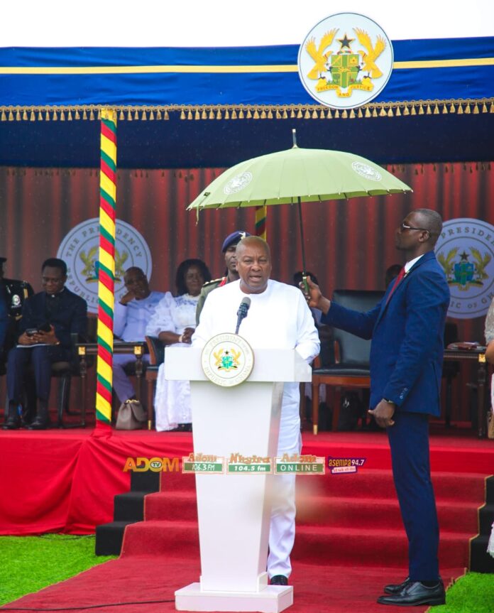 National Thanksgiving: Remain grateful despite flood devastation – Mahama