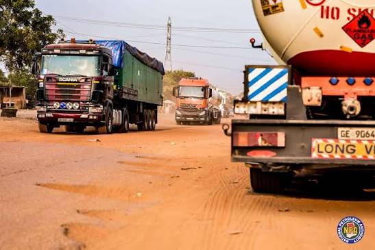 Valco-Kpone Road: Tanker drivers begin strike over safety concerns