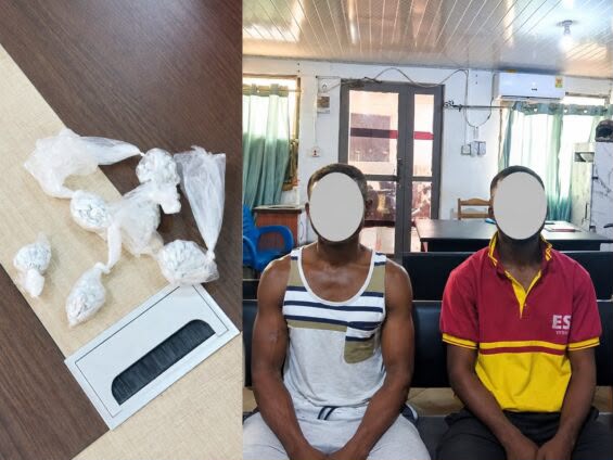 U/W: Police confirm 192 seized wraps are cocaine