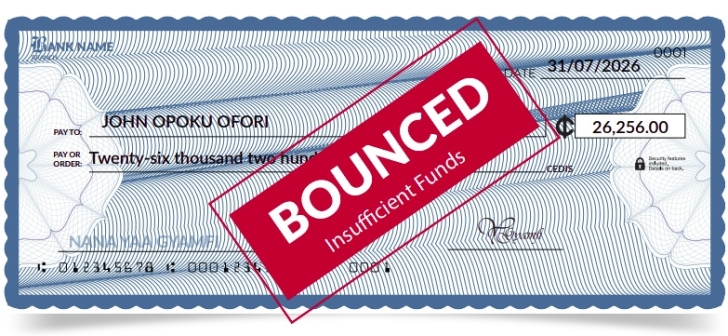 BoG imposes up to 20% penalty, 3-year ban, on dud cheque issuers